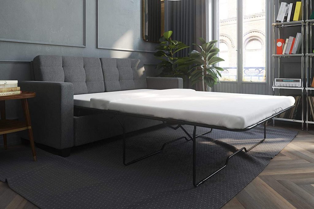 Signature Sleep Devon Sleeper Sofa with Memory Foam Mattress