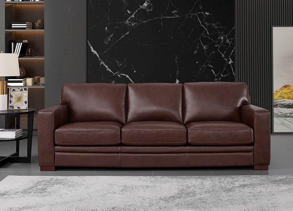 Hydeline Dillon Leather Sofa
