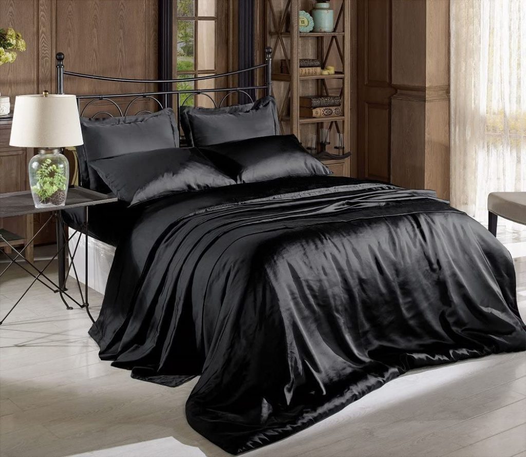 Elite Home Products EHP Super Soft and Silky Satin Sheet Set