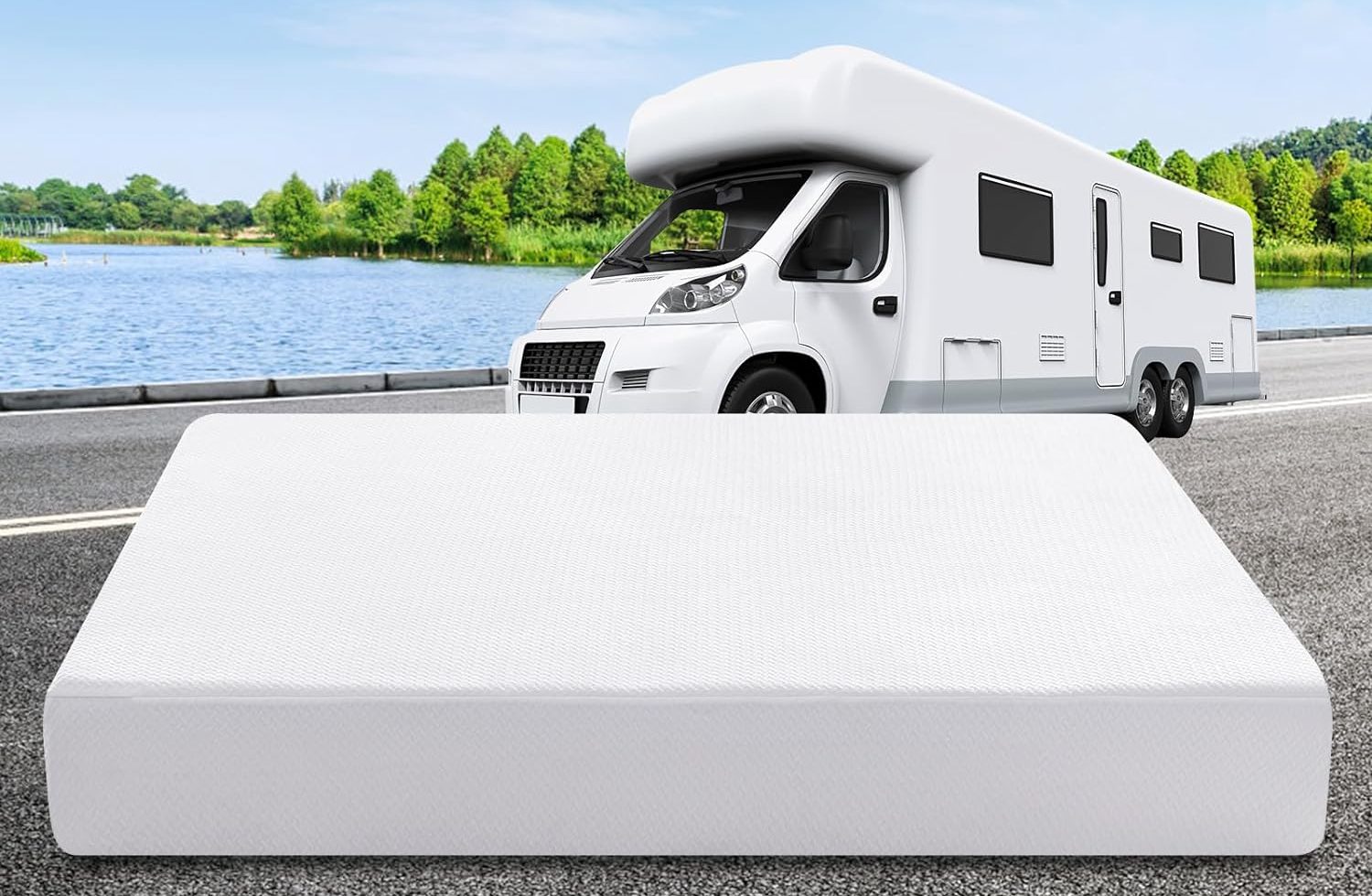 RV Cooling Gel Memory Foam Mattress