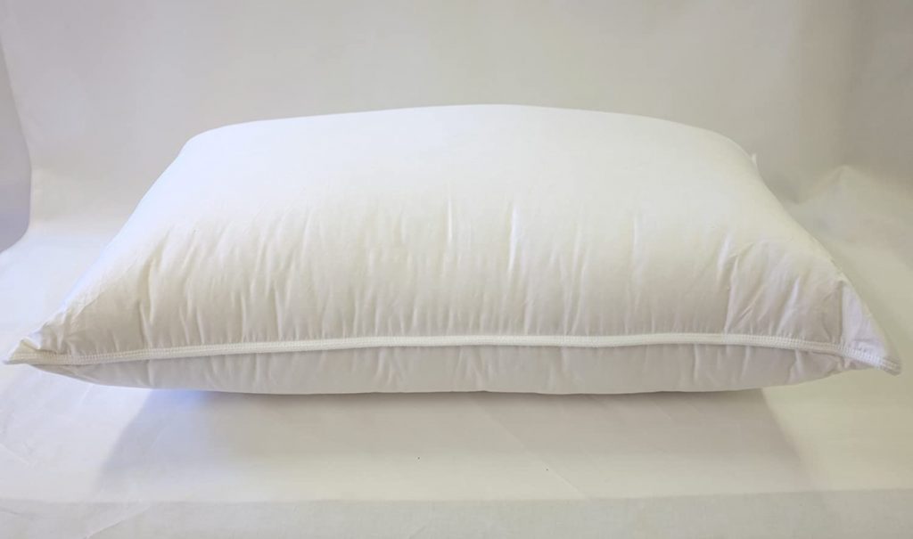 Continental Bedding 100% Premium White Goose Down Luxury Pillow