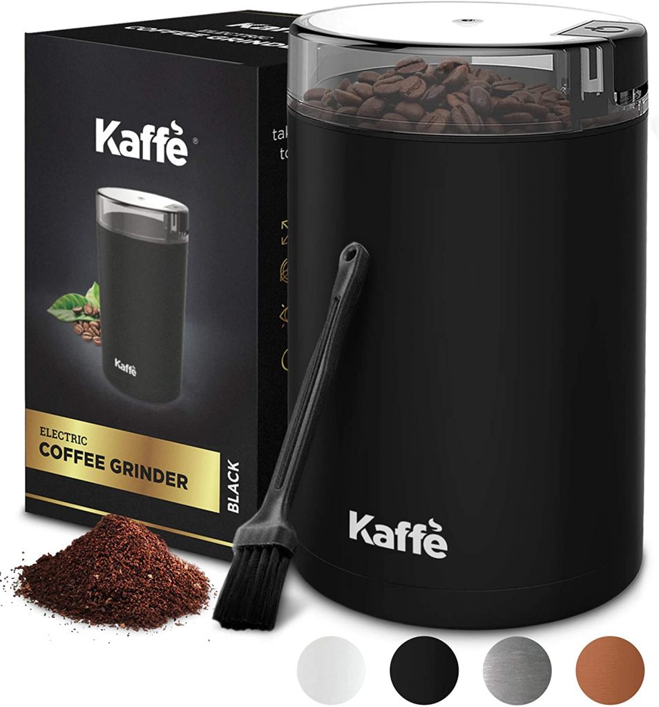 Kaffe Electric Coffee Grinder - Black 
