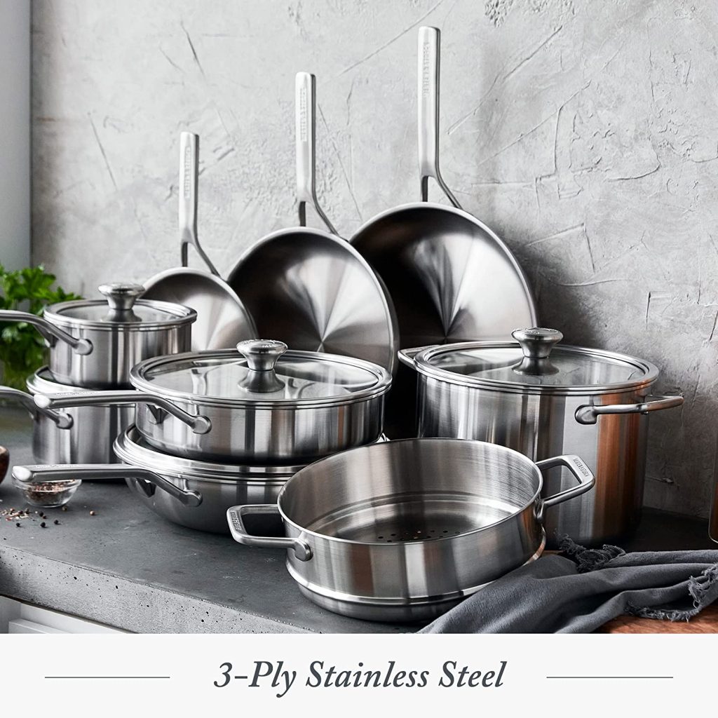14 Piece Cookware Pots and Pans Set