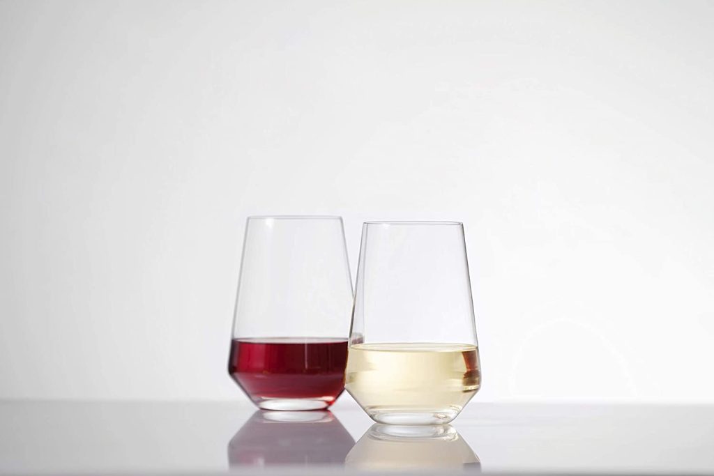 Schott Zwiesel Tritan Crystal Glass Stemless Wine Glasses