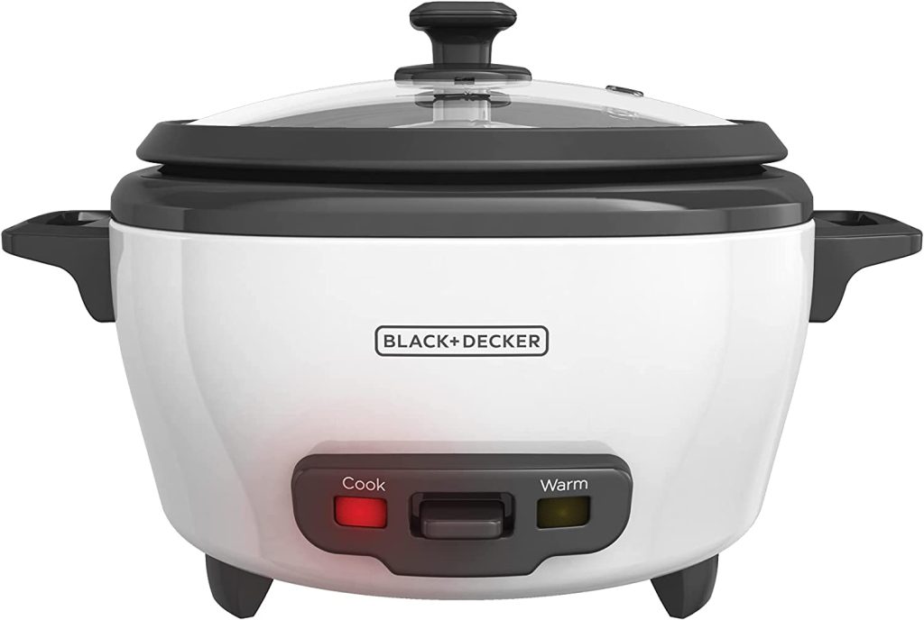 Rice Cooker with Steaming Basket