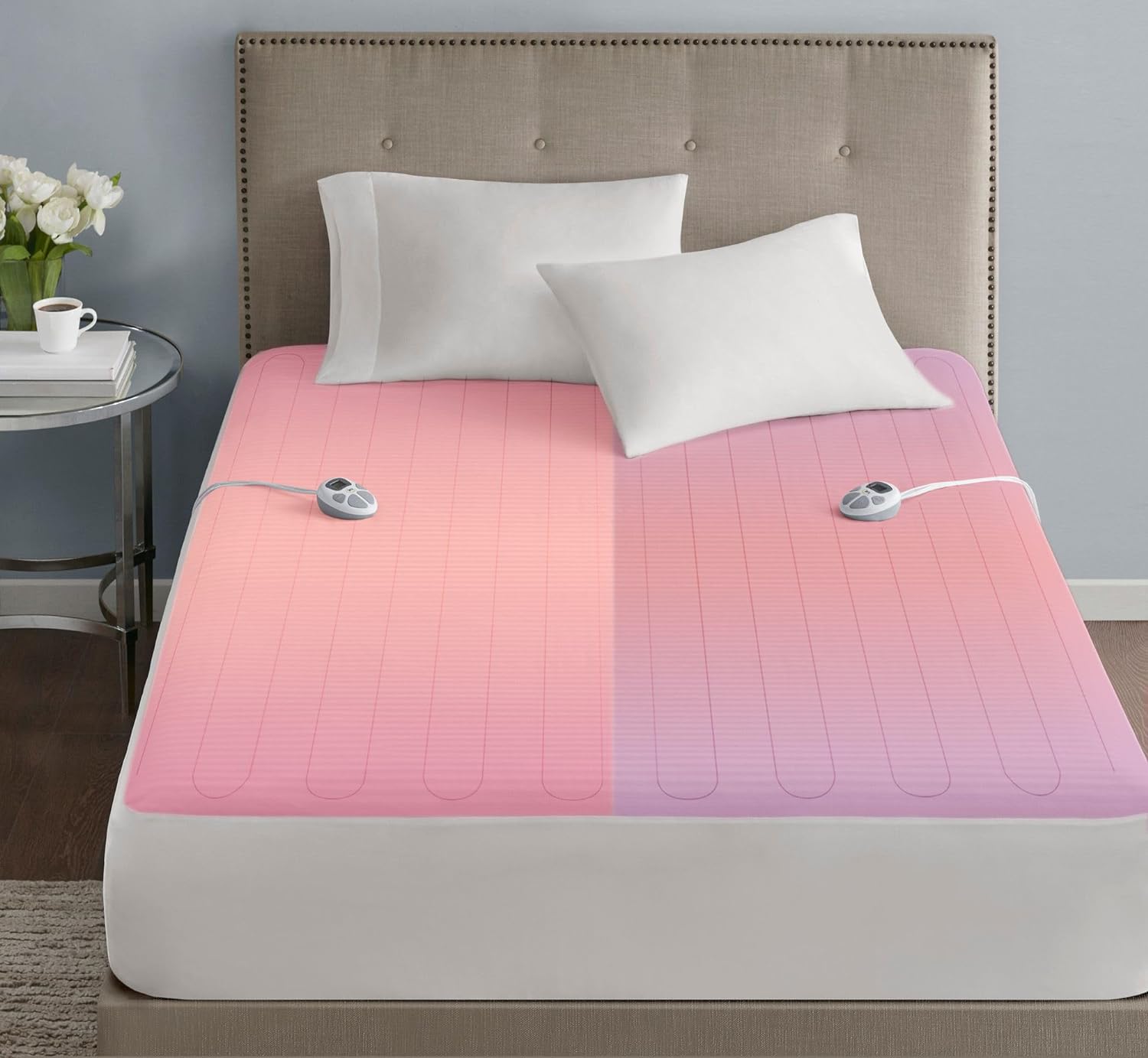 Waterproof Heated Mattress Pad 