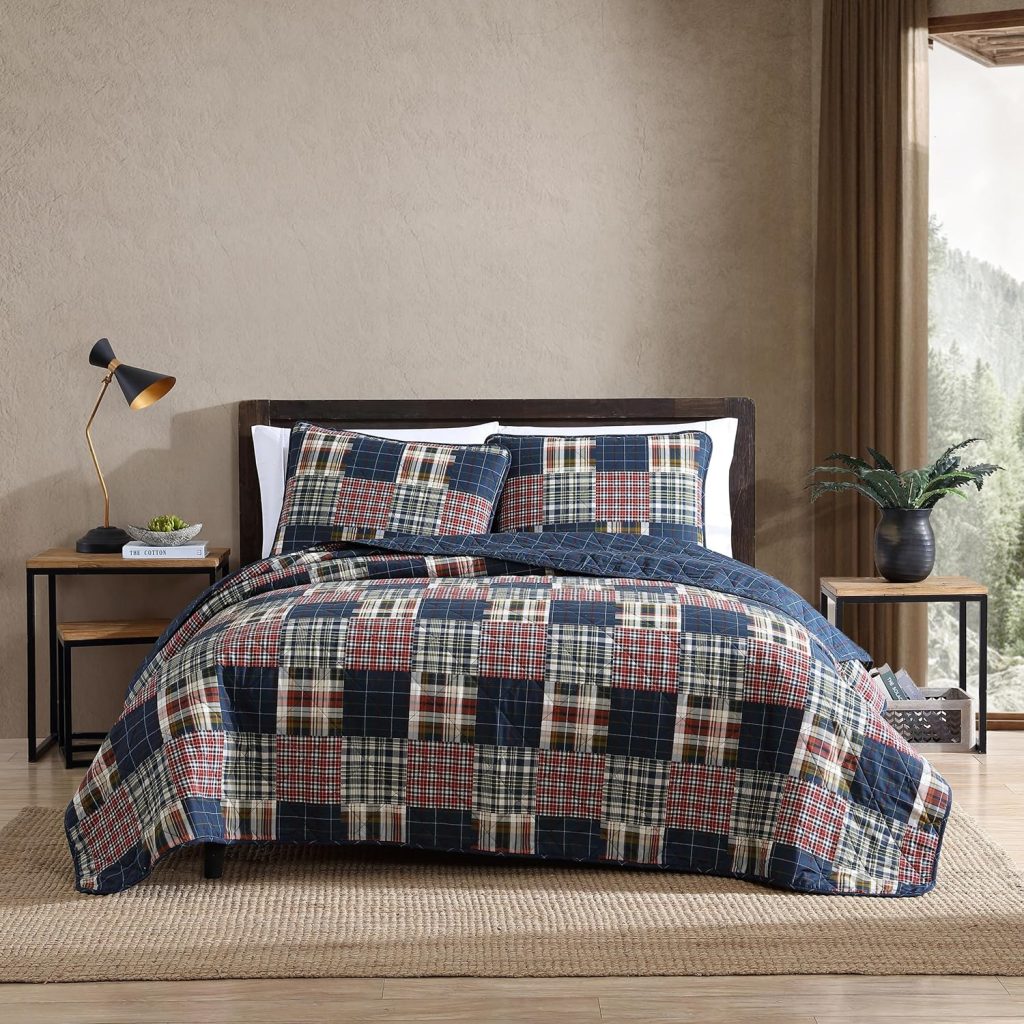 Eddie Bauer Quilted Patchwork Quilt