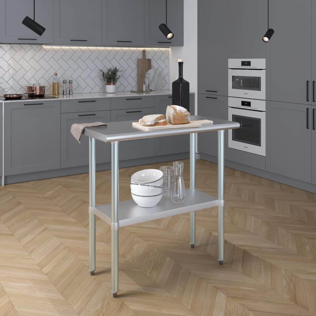 AmGood Stainless Steel Work Table